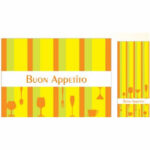 COORDINATO “GLASS” – SERIE FOOD - immagine 2